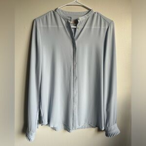 Loft blouse dress shirt with pearl buttons size XS